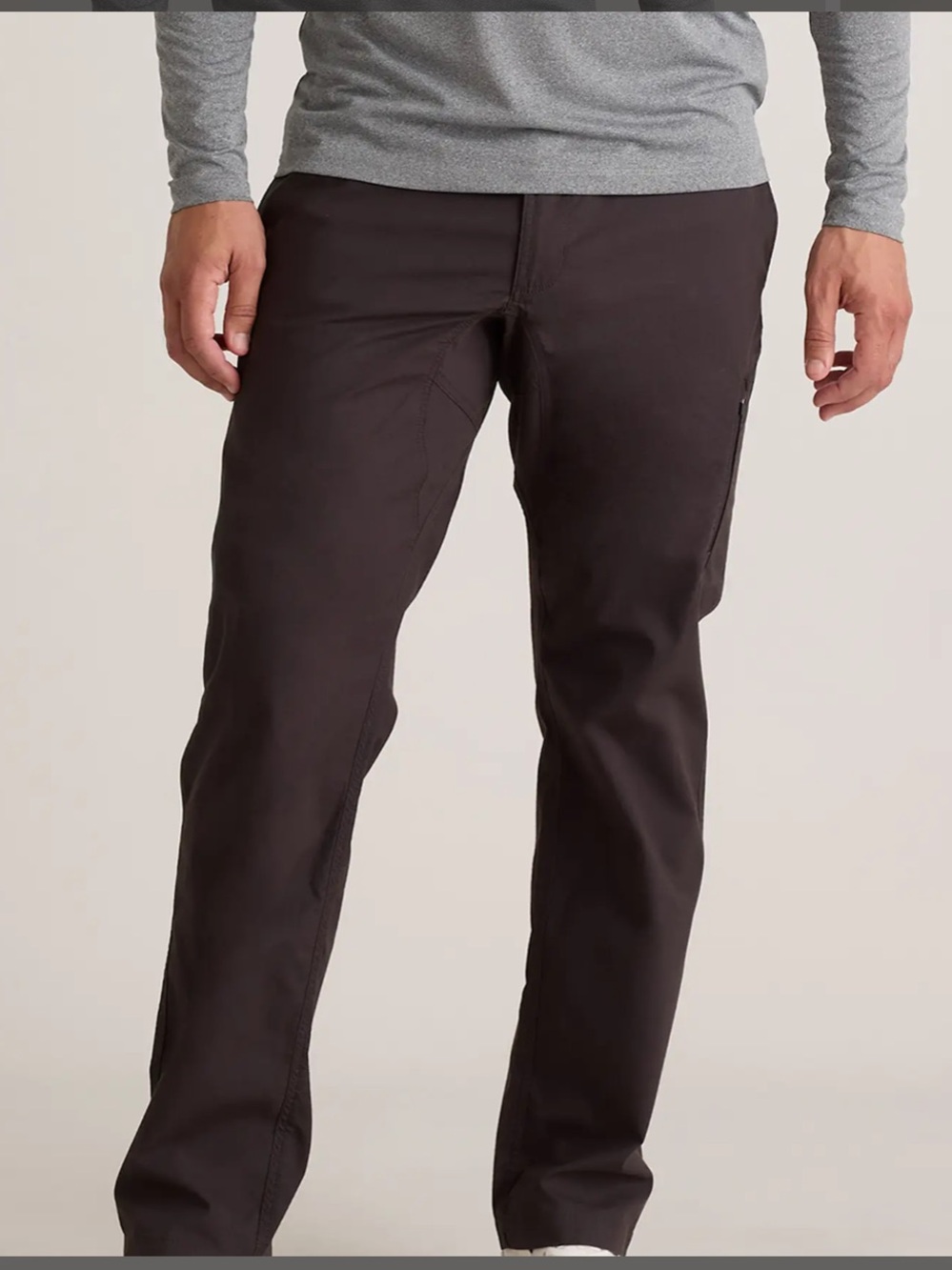 Quince Organic Cotton Ripstop Pant Men’s Size XL Steel Grey